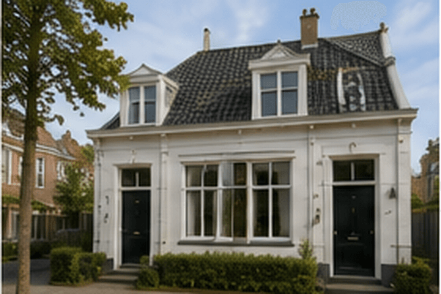 Voorzijde — Bovenwoning in Leiden