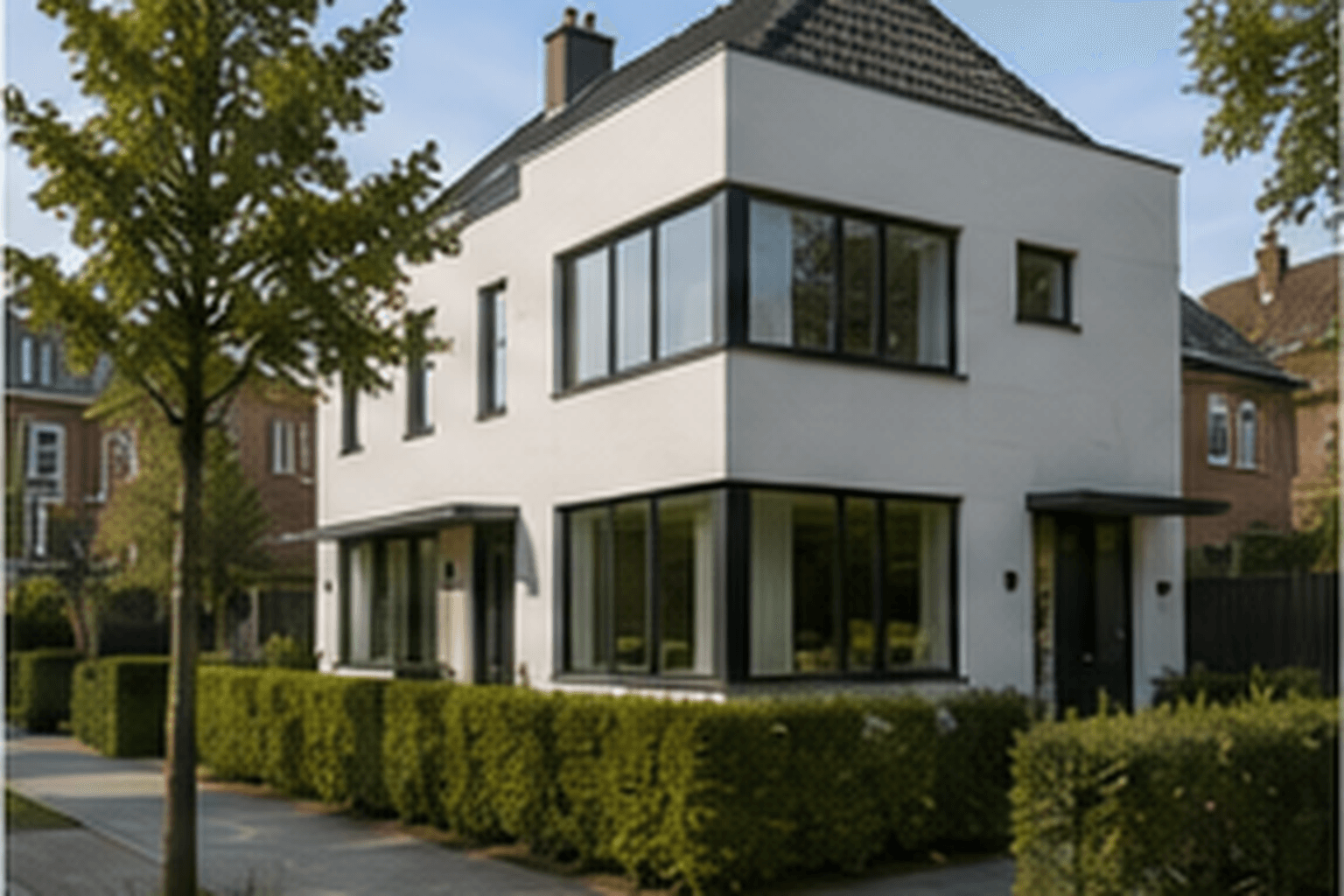 Voorzijde — Herenhuis in Utrecht