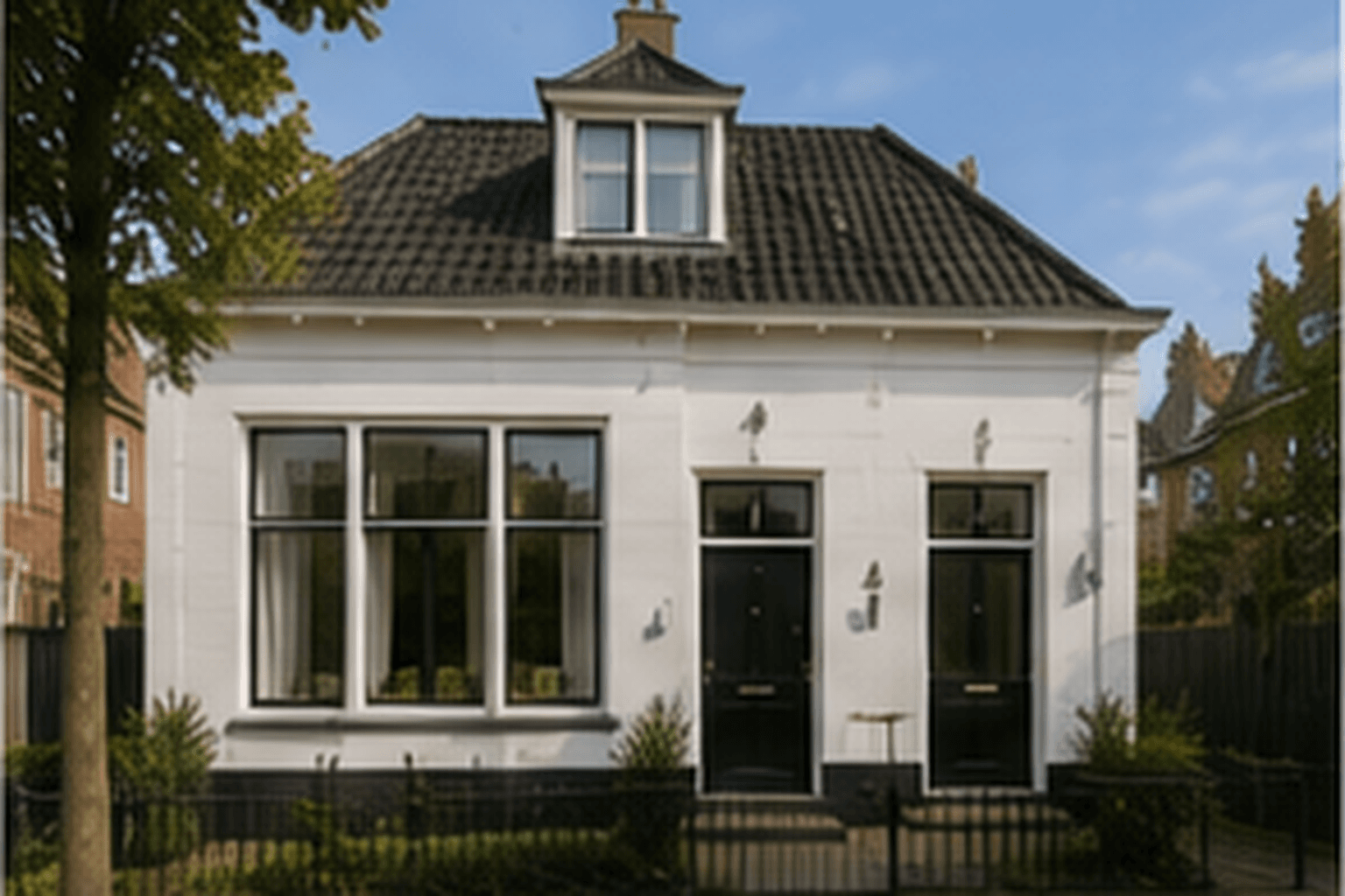 Voorzijde — Bovenwoning in Leiden