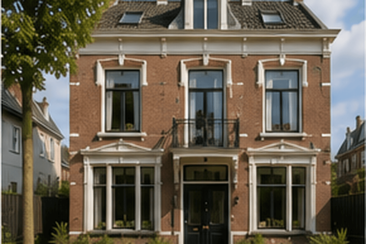 Voorzijde — Bovenwoning in Rotterdam