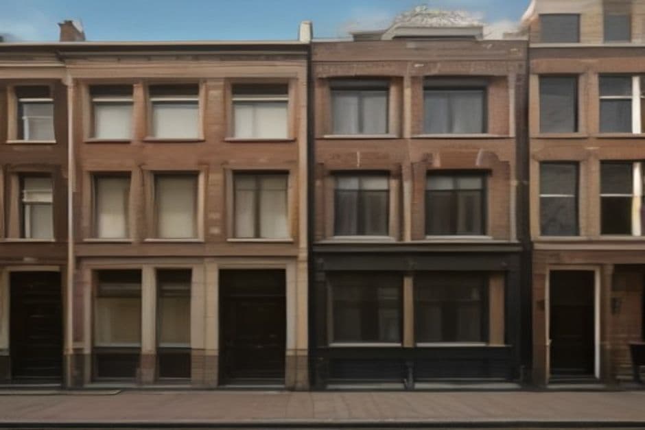 Voorzijde — Eengezinswoning in Amsterdam