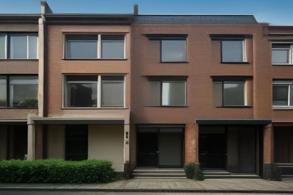 Voorzijde — Eengezinswoning in Rotterdam