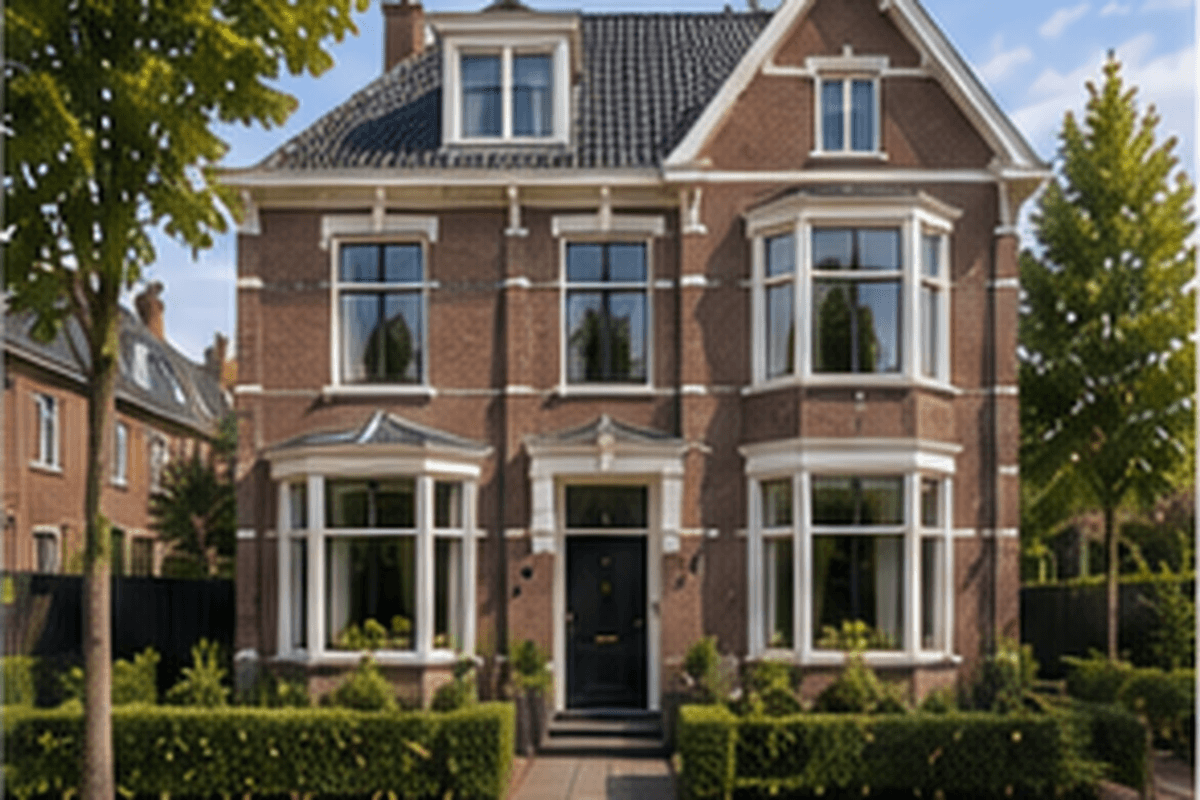 Voorzijde — Herenhuis in Amsterdam
