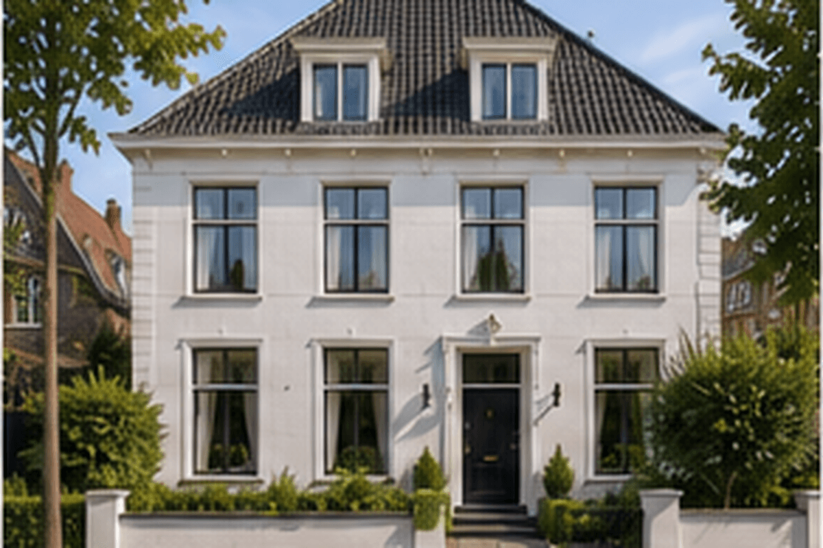 Voorzijde — Herenhuis in Breda