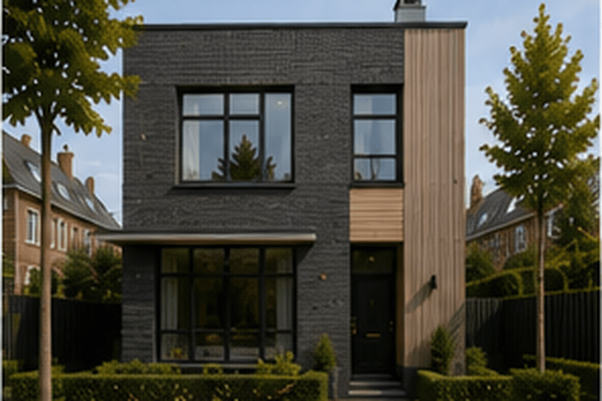 Voorzijde — Tussenwoning in Rotterdam
